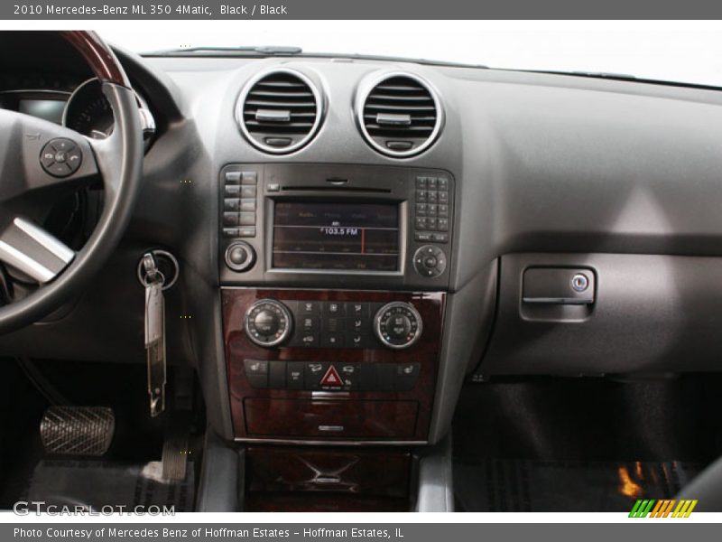 Black / Black 2010 Mercedes-Benz ML 350 4Matic