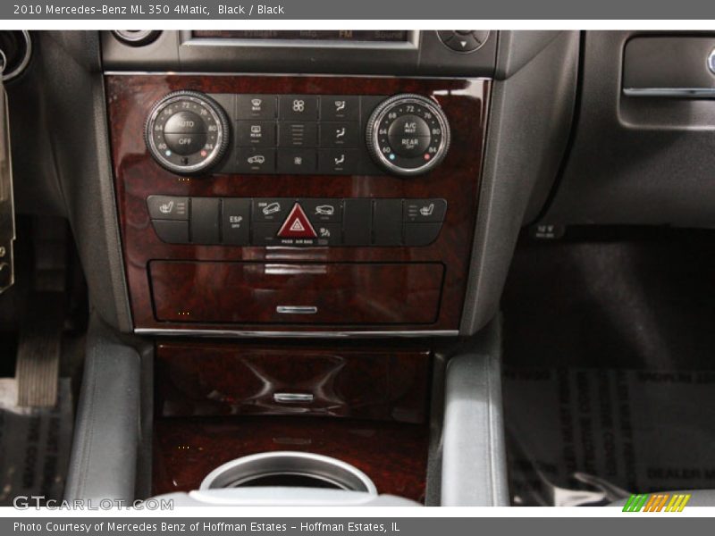 Black / Black 2010 Mercedes-Benz ML 350 4Matic