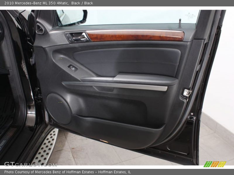 Black / Black 2010 Mercedes-Benz ML 350 4Matic