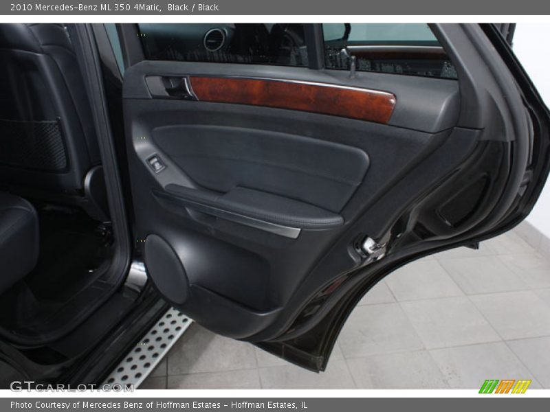 Black / Black 2010 Mercedes-Benz ML 350 4Matic