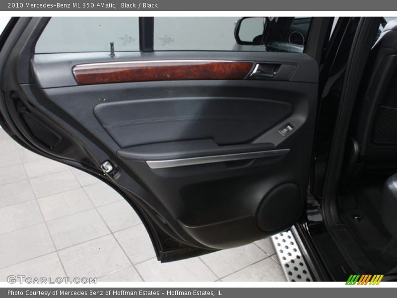 Black / Black 2010 Mercedes-Benz ML 350 4Matic