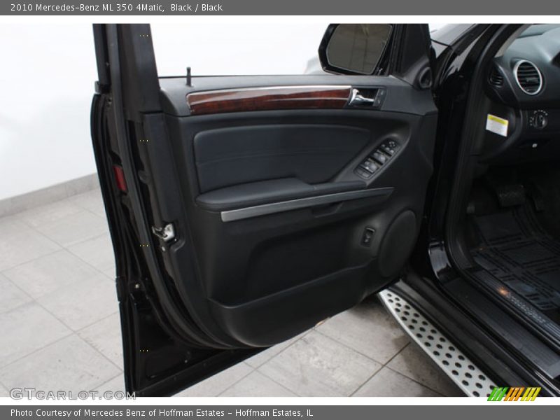 Black / Black 2010 Mercedes-Benz ML 350 4Matic