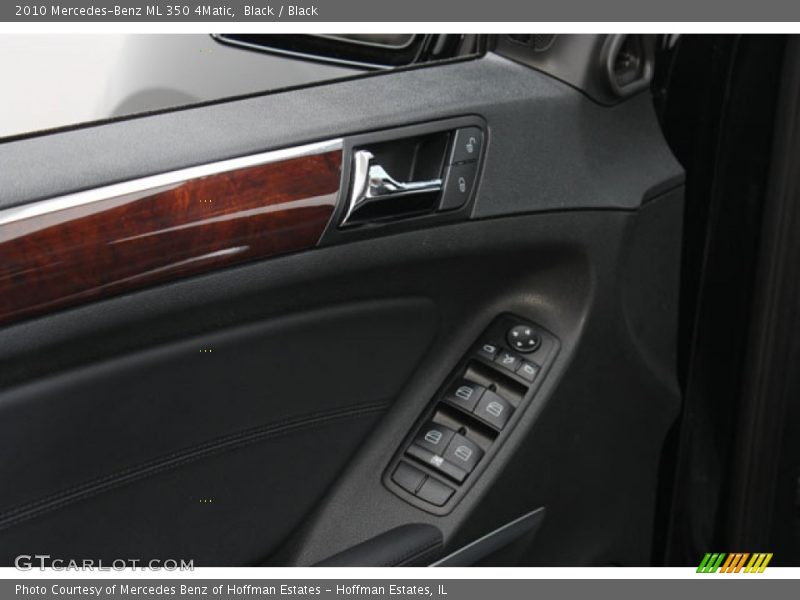 Black / Black 2010 Mercedes-Benz ML 350 4Matic