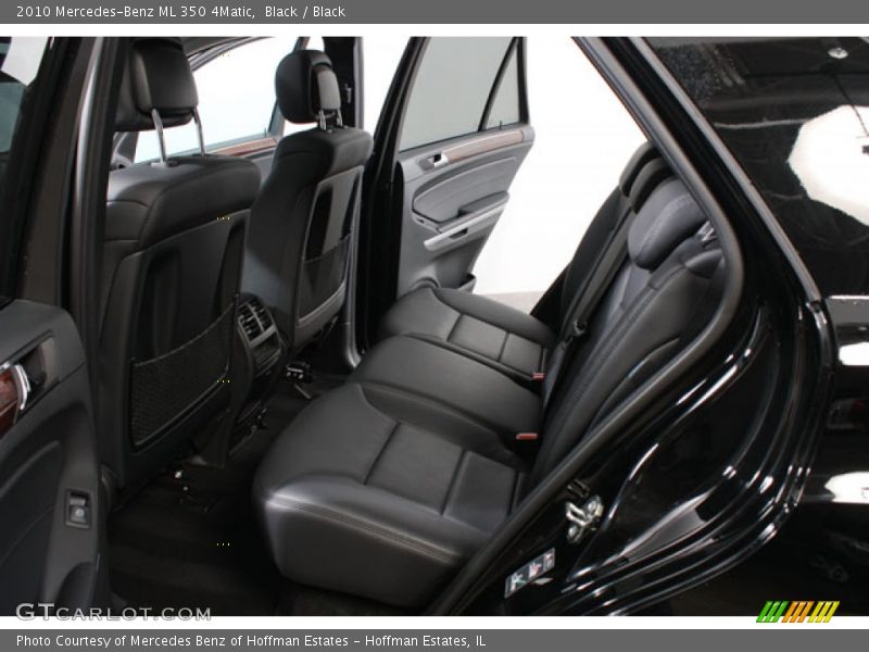 Black / Black 2010 Mercedes-Benz ML 350 4Matic