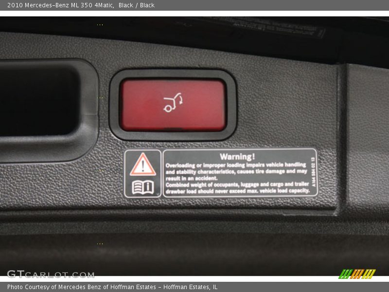 Black / Black 2010 Mercedes-Benz ML 350 4Matic