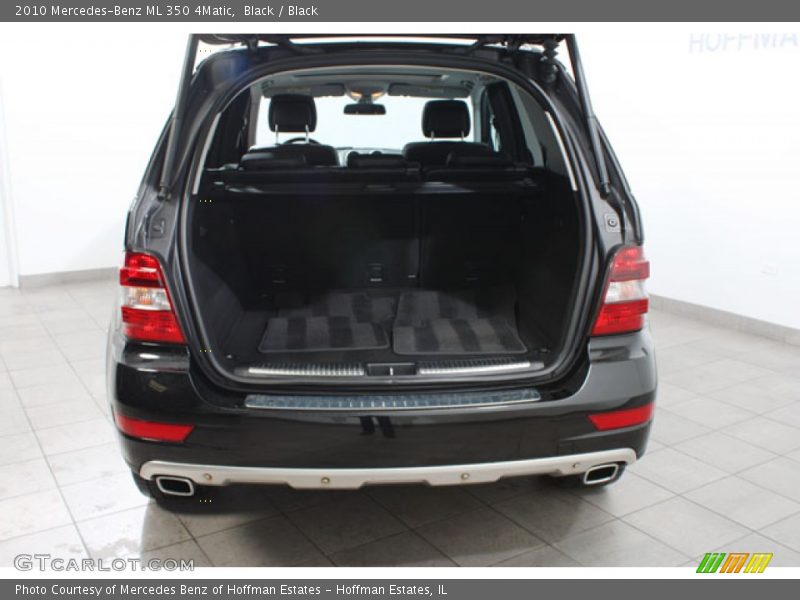 Black / Black 2010 Mercedes-Benz ML 350 4Matic