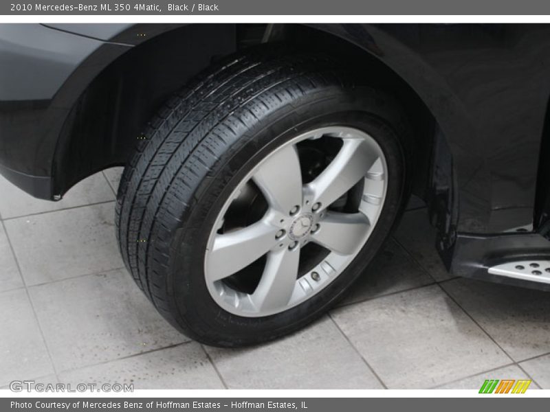 Black / Black 2010 Mercedes-Benz ML 350 4Matic