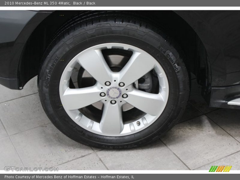 Black / Black 2010 Mercedes-Benz ML 350 4Matic