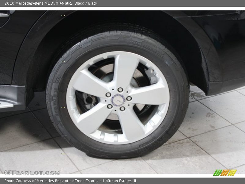 Black / Black 2010 Mercedes-Benz ML 350 4Matic