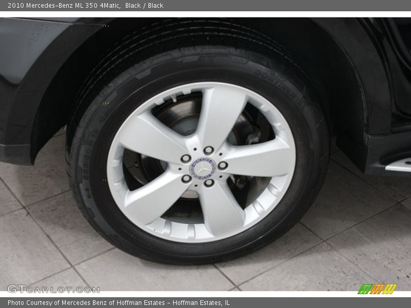 Black / Black 2010 Mercedes-Benz ML 350 4Matic