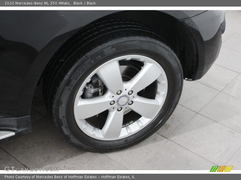 Black / Black 2010 Mercedes-Benz ML 350 4Matic