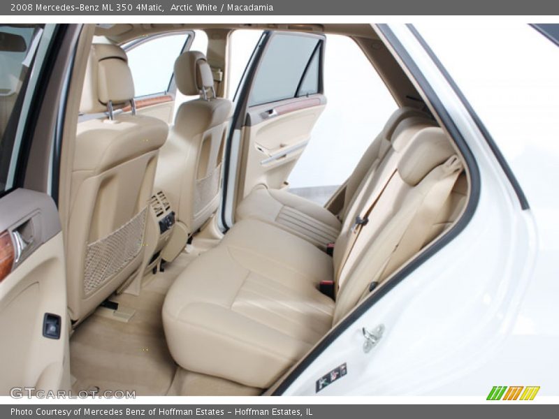 Arctic White / Macadamia 2008 Mercedes-Benz ML 350 4Matic