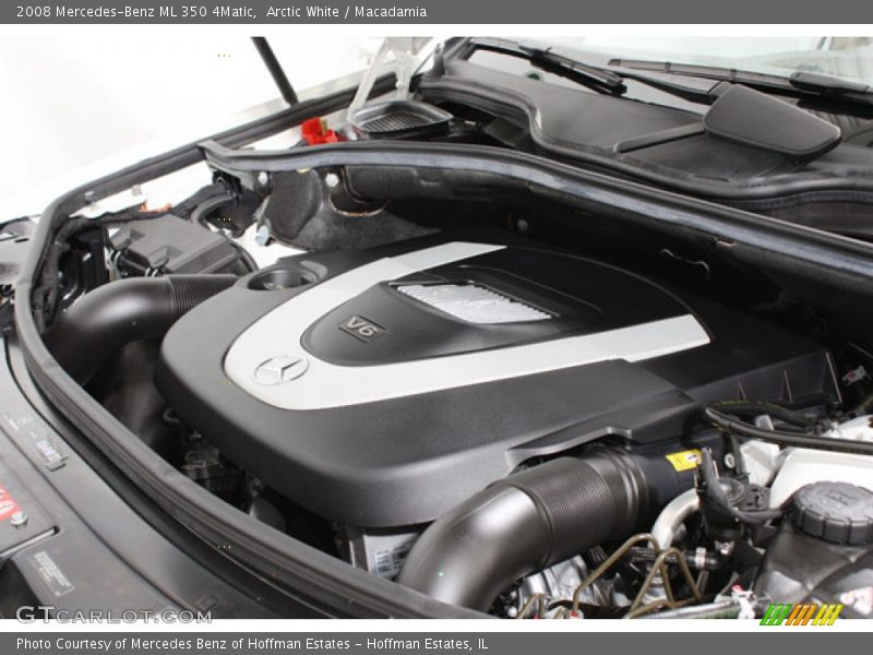 Arctic White / Macadamia 2008 Mercedes-Benz ML 350 4Matic