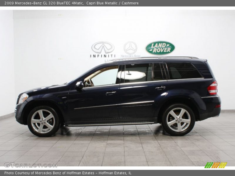 Capri Blue Metallic / Cashmere 2009 Mercedes-Benz GL 320 BlueTEC 4Matic