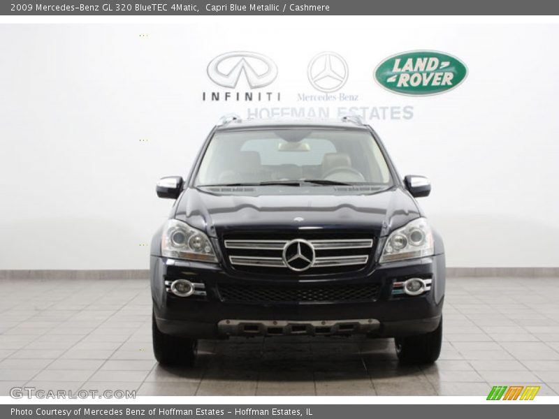 Capri Blue Metallic / Cashmere 2009 Mercedes-Benz GL 320 BlueTEC 4Matic