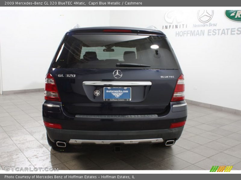 Capri Blue Metallic / Cashmere 2009 Mercedes-Benz GL 320 BlueTEC 4Matic