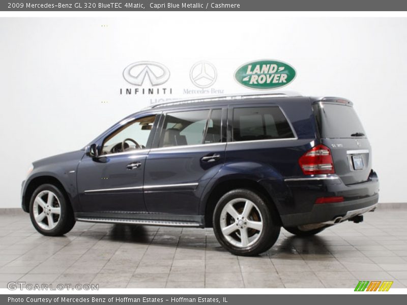 Capri Blue Metallic / Cashmere 2009 Mercedes-Benz GL 320 BlueTEC 4Matic