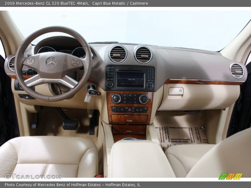 Capri Blue Metallic / Cashmere 2009 Mercedes-Benz GL 320 BlueTEC 4Matic