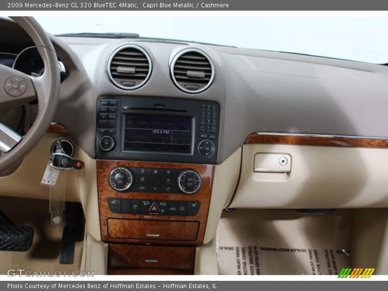 Capri Blue Metallic / Cashmere 2009 Mercedes-Benz GL 320 BlueTEC 4Matic