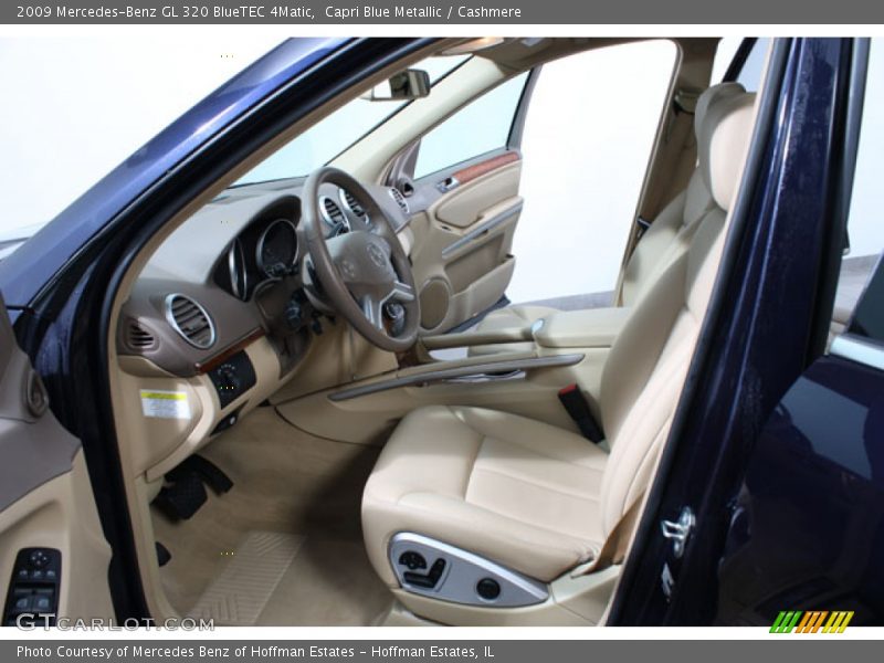 Capri Blue Metallic / Cashmere 2009 Mercedes-Benz GL 320 BlueTEC 4Matic