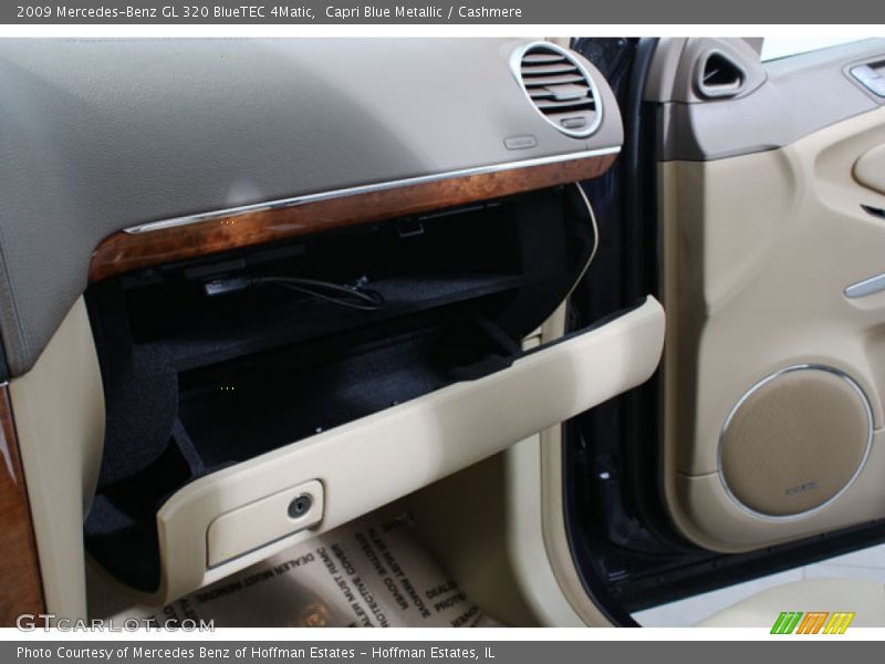 Capri Blue Metallic / Cashmere 2009 Mercedes-Benz GL 320 BlueTEC 4Matic