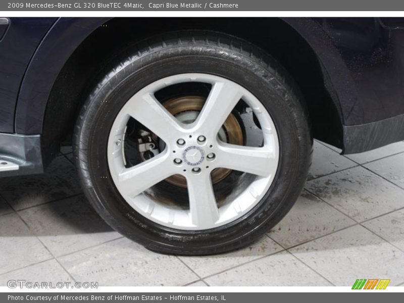 Capri Blue Metallic / Cashmere 2009 Mercedes-Benz GL 320 BlueTEC 4Matic