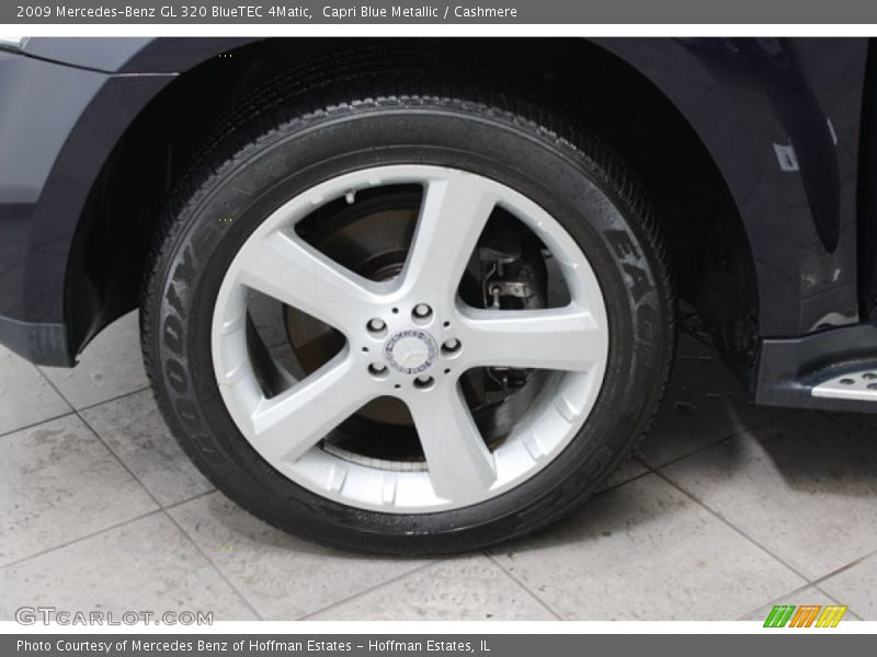 Capri Blue Metallic / Cashmere 2009 Mercedes-Benz GL 320 BlueTEC 4Matic