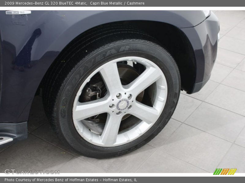 Capri Blue Metallic / Cashmere 2009 Mercedes-Benz GL 320 BlueTEC 4Matic