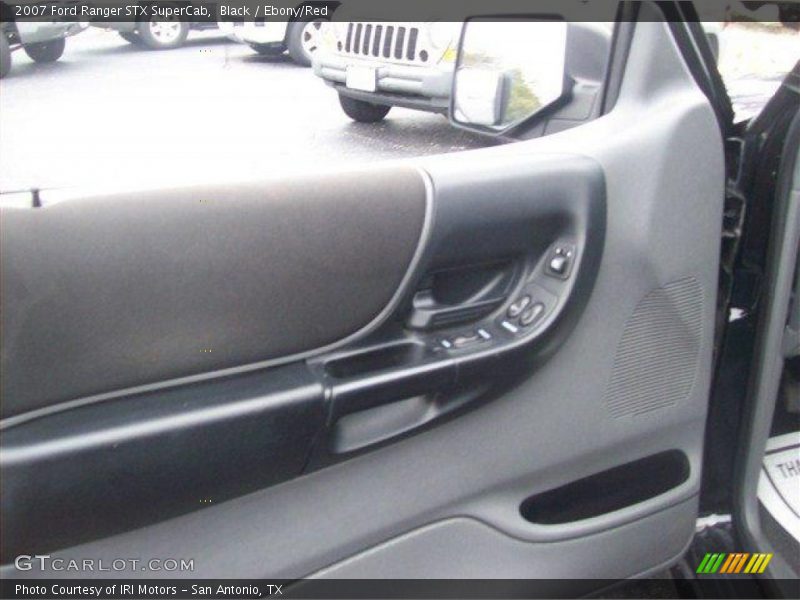 Black / Ebony/Red 2007 Ford Ranger STX SuperCab