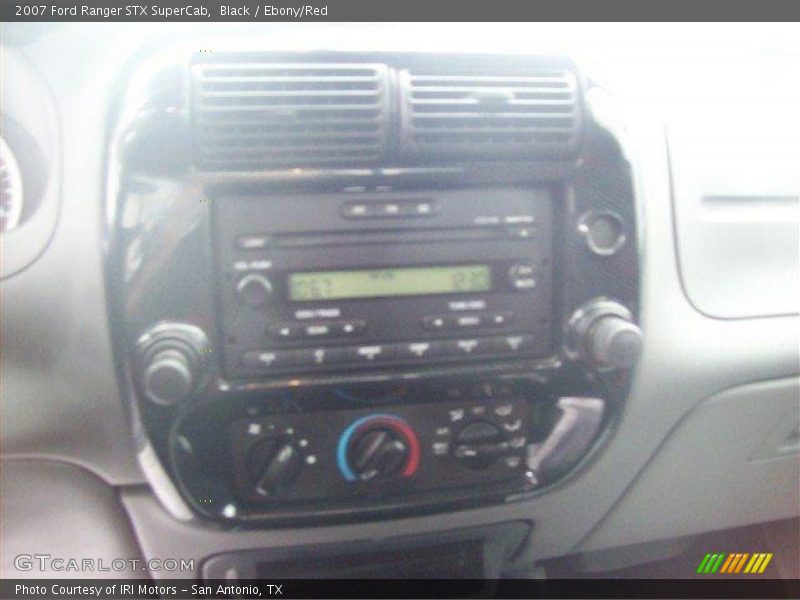 Black / Ebony/Red 2007 Ford Ranger STX SuperCab