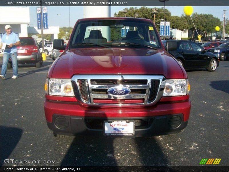 Redfire Metallic / Medium Dark Flint 2009 Ford Ranger XLT Regular Cab