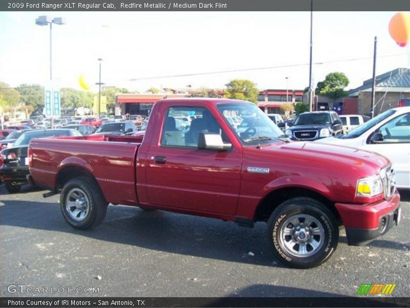 Redfire Metallic / Medium Dark Flint 2009 Ford Ranger XLT Regular Cab