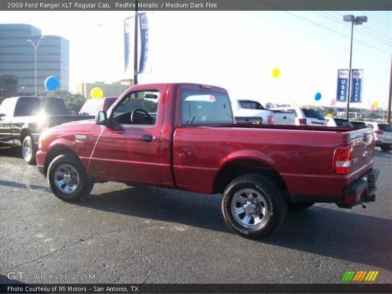 Redfire Metallic / Medium Dark Flint 2009 Ford Ranger XLT Regular Cab