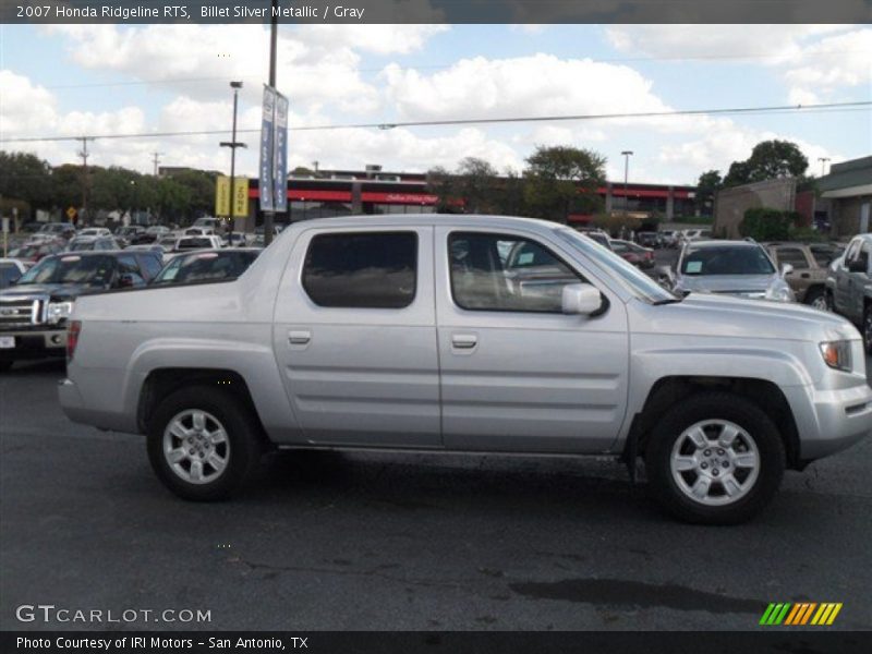 Billet Silver Metallic / Gray 2007 Honda Ridgeline RTS