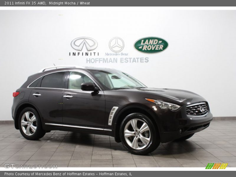 Midnight Mocha / Wheat 2011 Infiniti FX 35 AWD