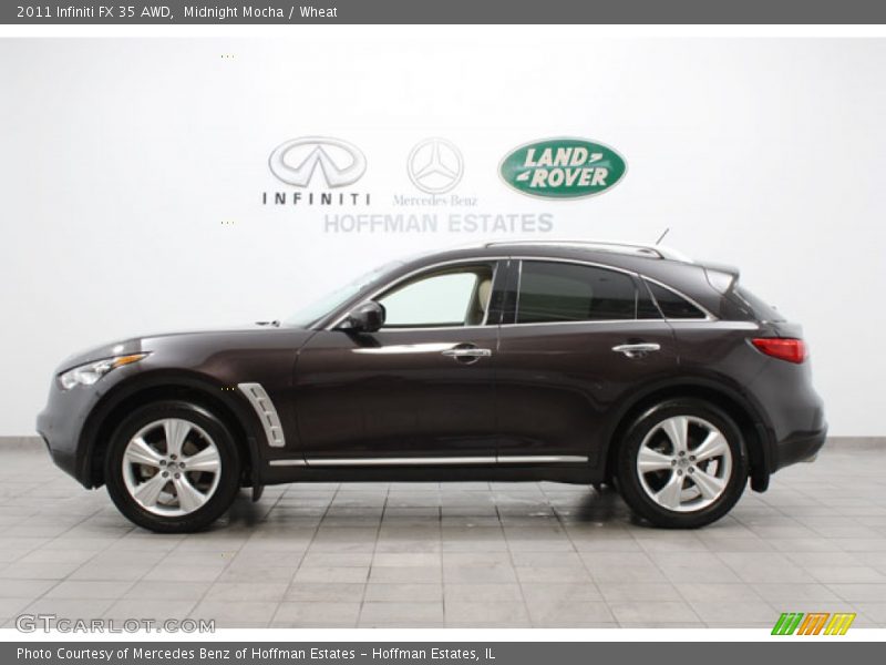 Midnight Mocha / Wheat 2011 Infiniti FX 35 AWD