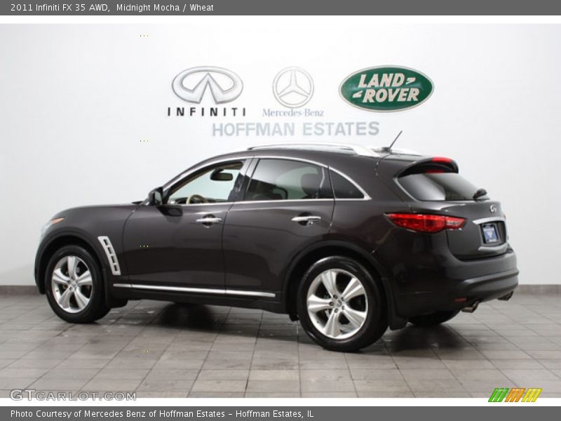 Midnight Mocha / Wheat 2011 Infiniti FX 35 AWD