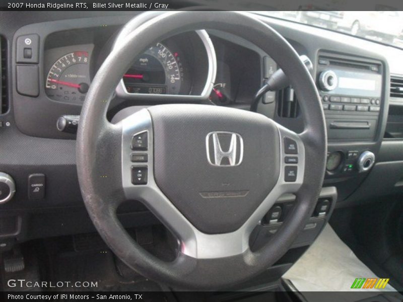 Billet Silver Metallic / Gray 2007 Honda Ridgeline RTS