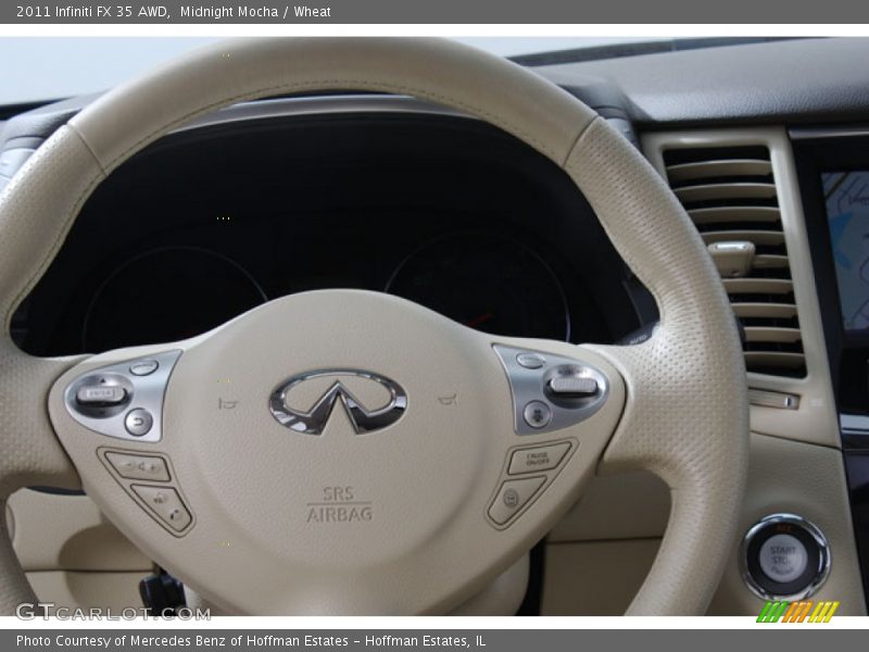 Midnight Mocha / Wheat 2011 Infiniti FX 35 AWD