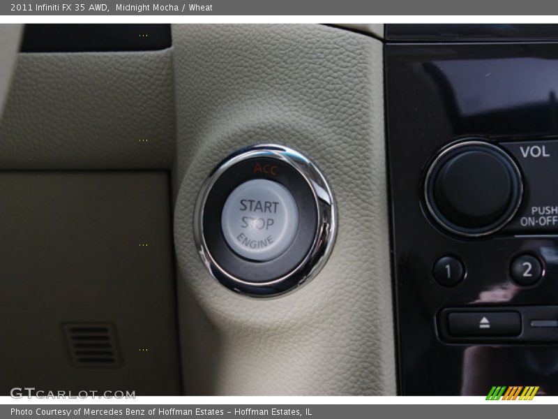 Midnight Mocha / Wheat 2011 Infiniti FX 35 AWD
