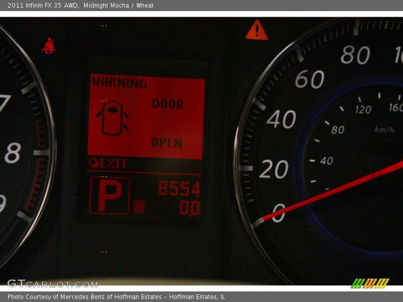 Midnight Mocha / Wheat 2011 Infiniti FX 35 AWD