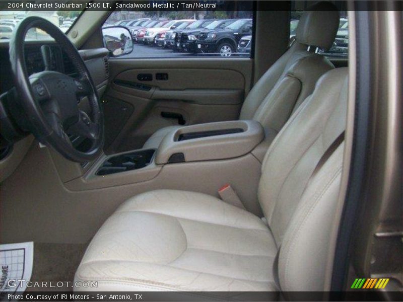 Sandalwood Metallic / Tan/Neutral 2004 Chevrolet Suburban 1500 LT