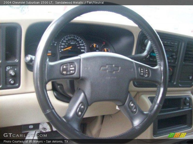 Sandalwood Metallic / Tan/Neutral 2004 Chevrolet Suburban 1500 LT