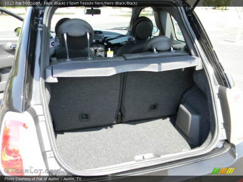 Nero (Black) / Sport Tessuto Nero/Nero (Black/Black) 2012 Fiat 500 Sport