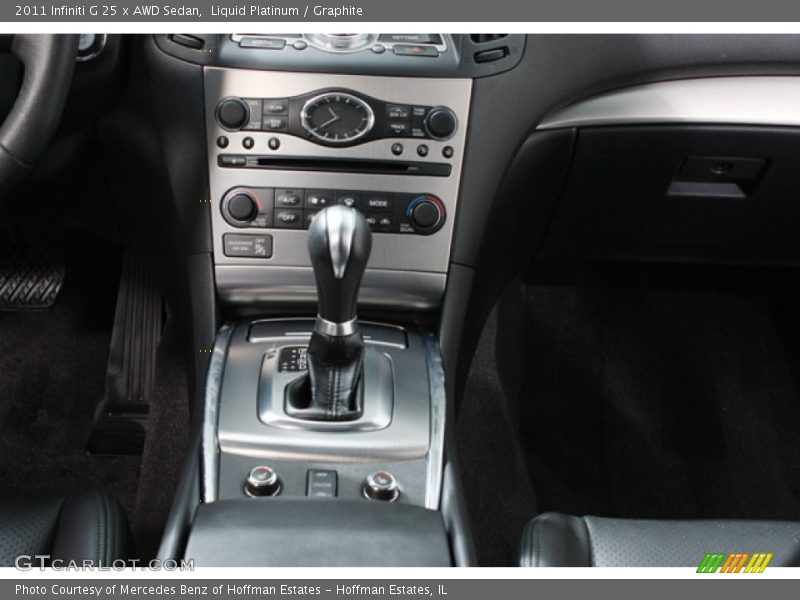 Liquid Platinum / Graphite 2011 Infiniti G 25 x AWD Sedan