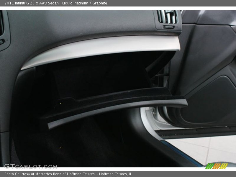 Liquid Platinum / Graphite 2011 Infiniti G 25 x AWD Sedan