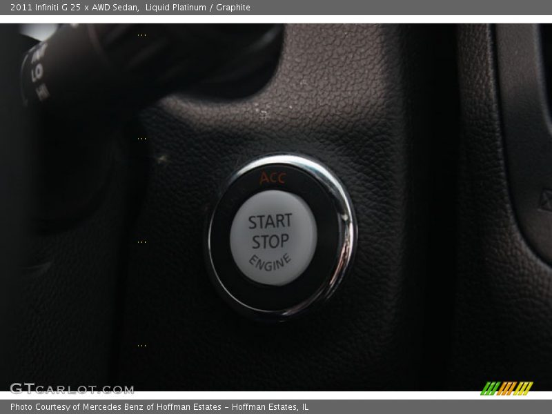 Liquid Platinum / Graphite 2011 Infiniti G 25 x AWD Sedan