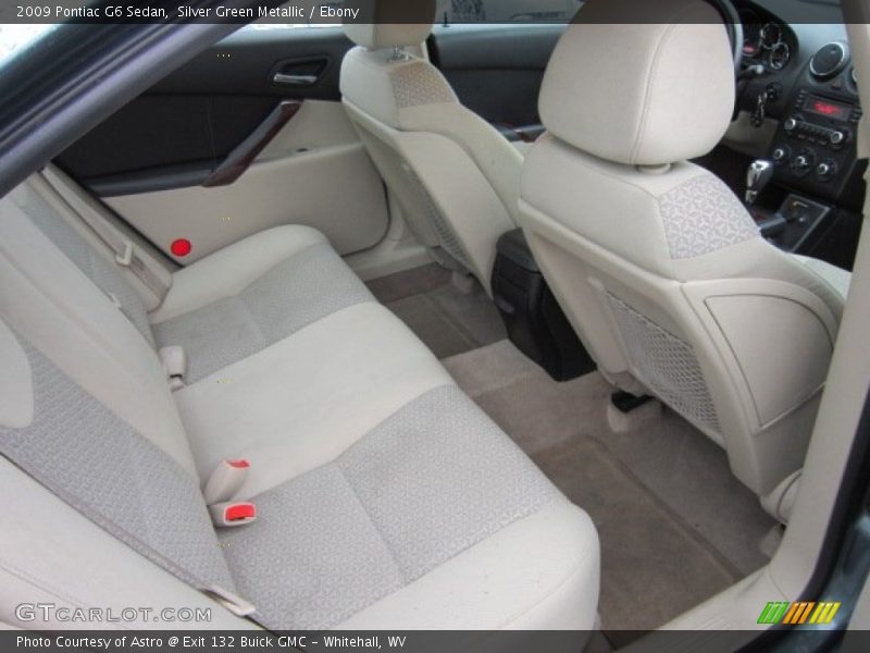 Silver Green Metallic / Ebony 2009 Pontiac G6 Sedan