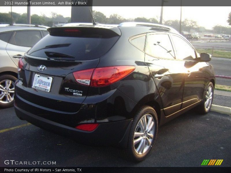 Ash Black / Black 2012 Hyundai Tucson Limited