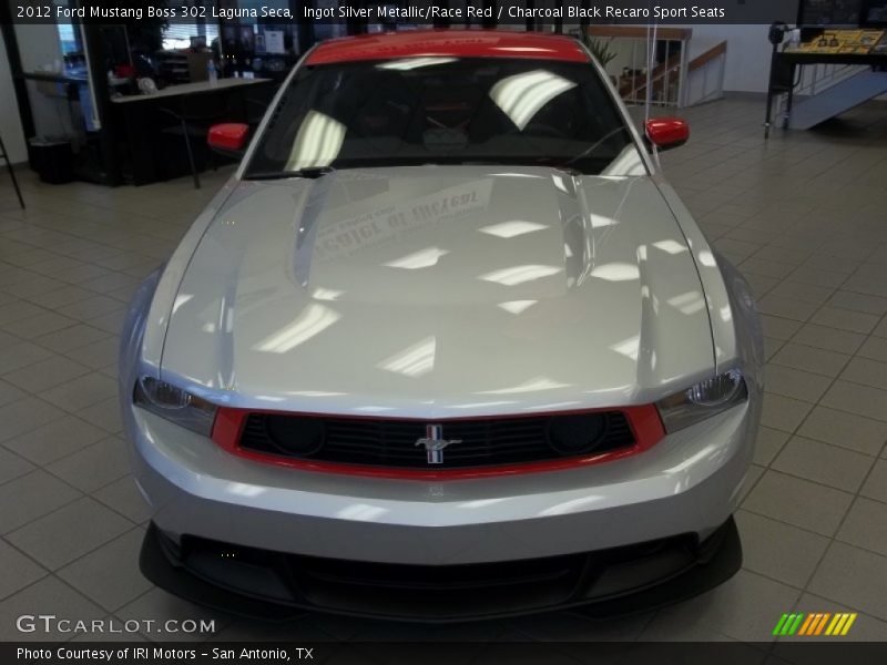  2012 Mustang Boss 302 Laguna Seca Ingot Silver Metallic/Race Red